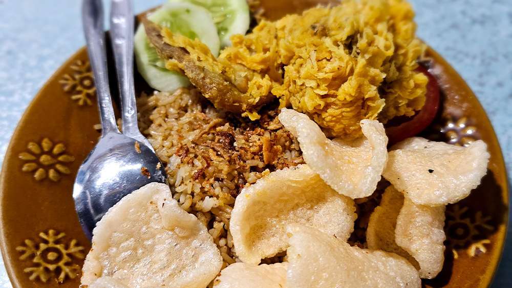 abdi homestay dinner in harau valley