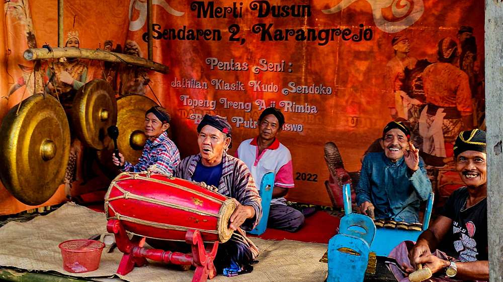 bukit barede hill jogyakarta java