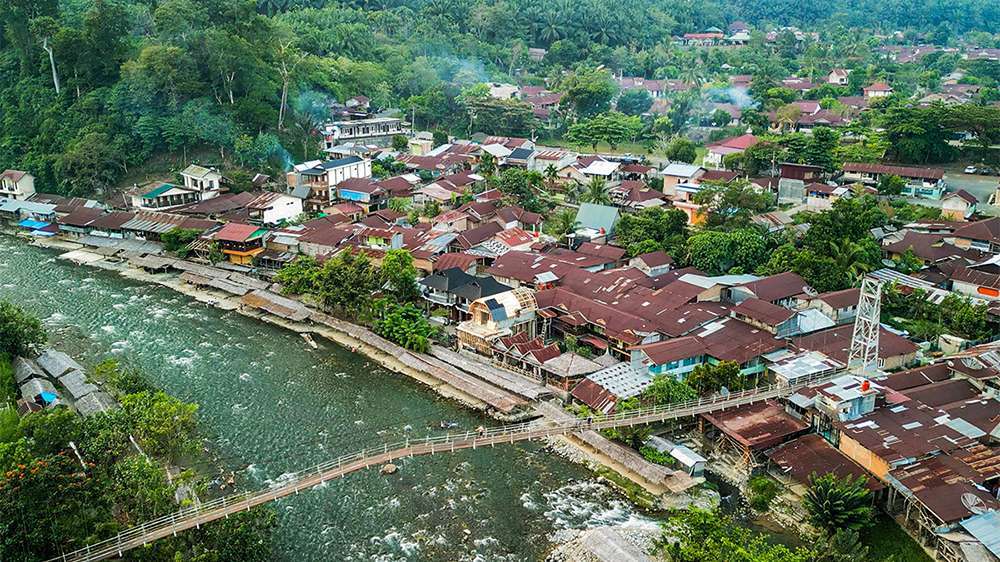 bukit lawang_bohorok river