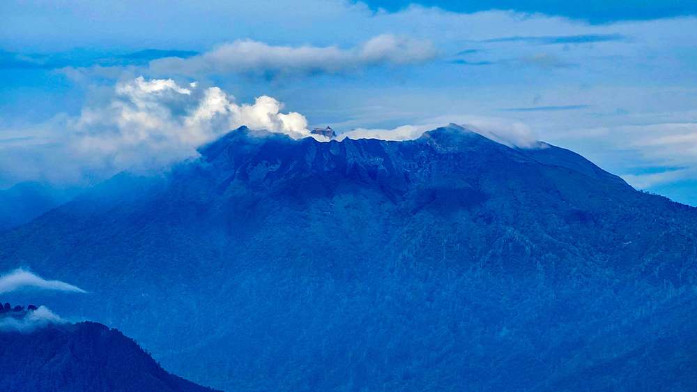 kawah ijen active volcano in east java