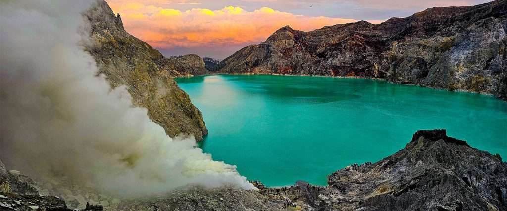 kawah ijen sunrise hike in east java indonesia