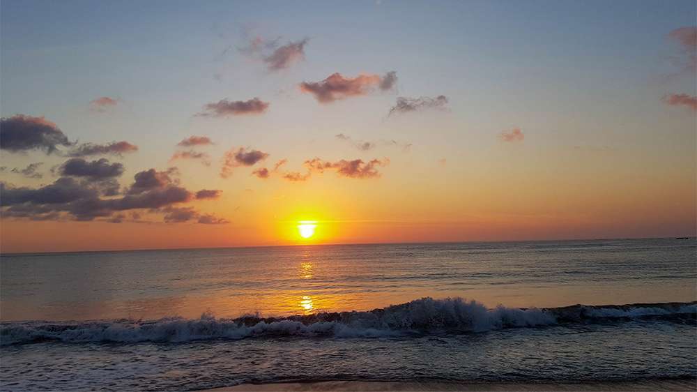 sunset bliss in canggu, bali