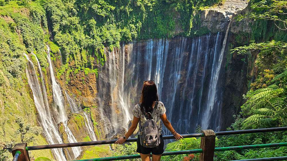 tumpak sewu panorama viewpoint east java