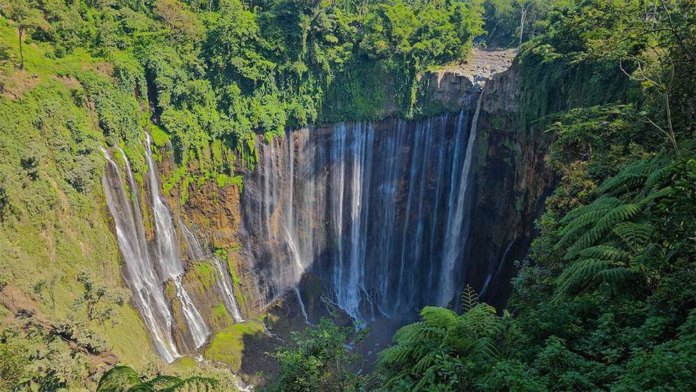 tumpak sewu waterfall east java