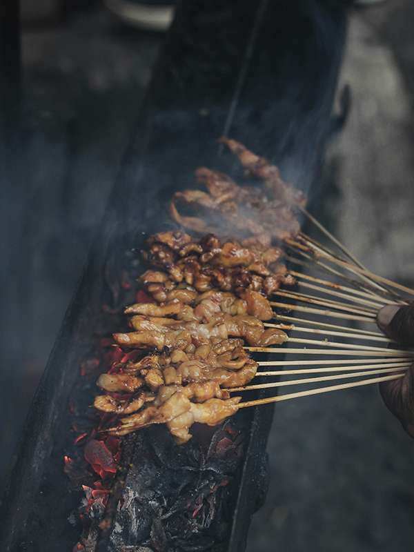 yogyakarta street food satay