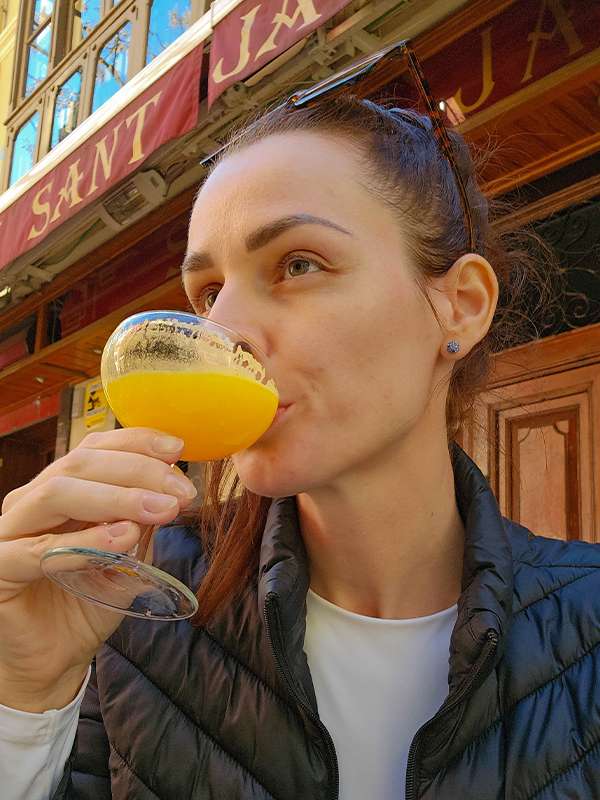 agua de valencia at sant jaume in valencia