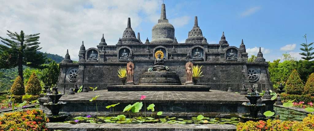 bali temples featured image, brahmavihara monastery