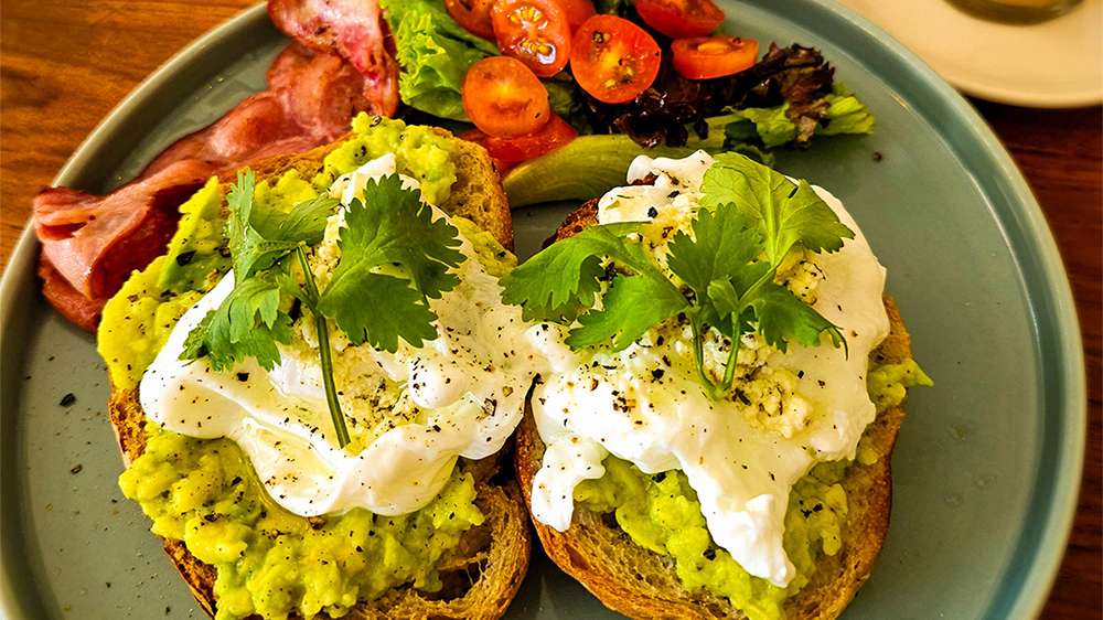 brunch at bake pastry and coffee in ubud