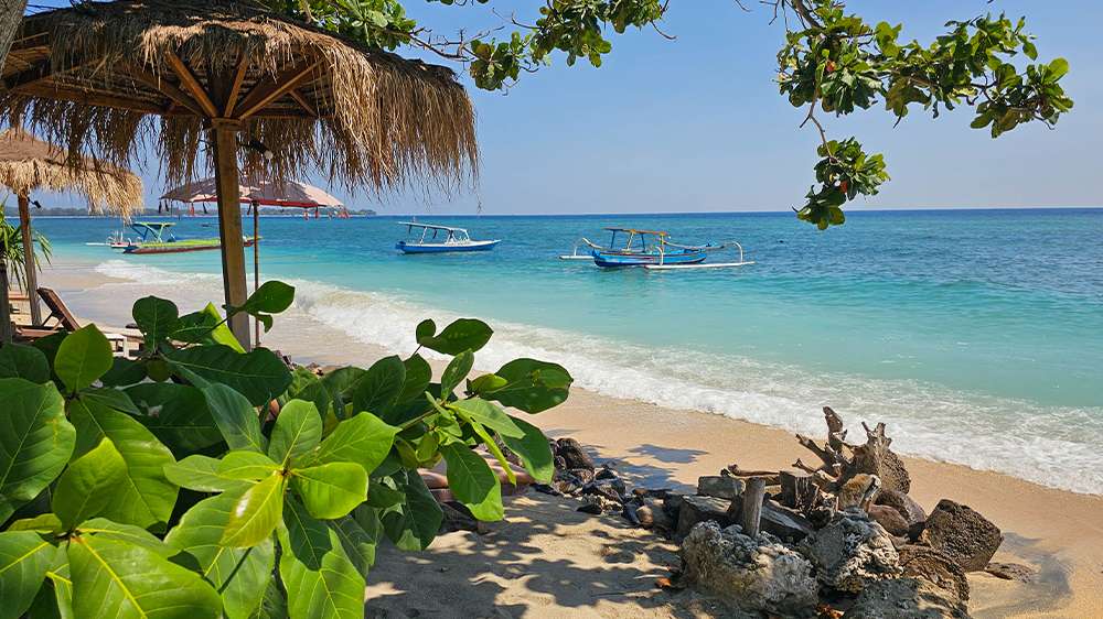 gili air pristine beaches