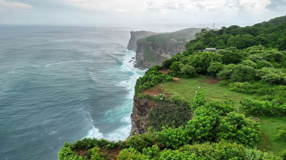 karang boma cliff uluwatu bali, indonesia