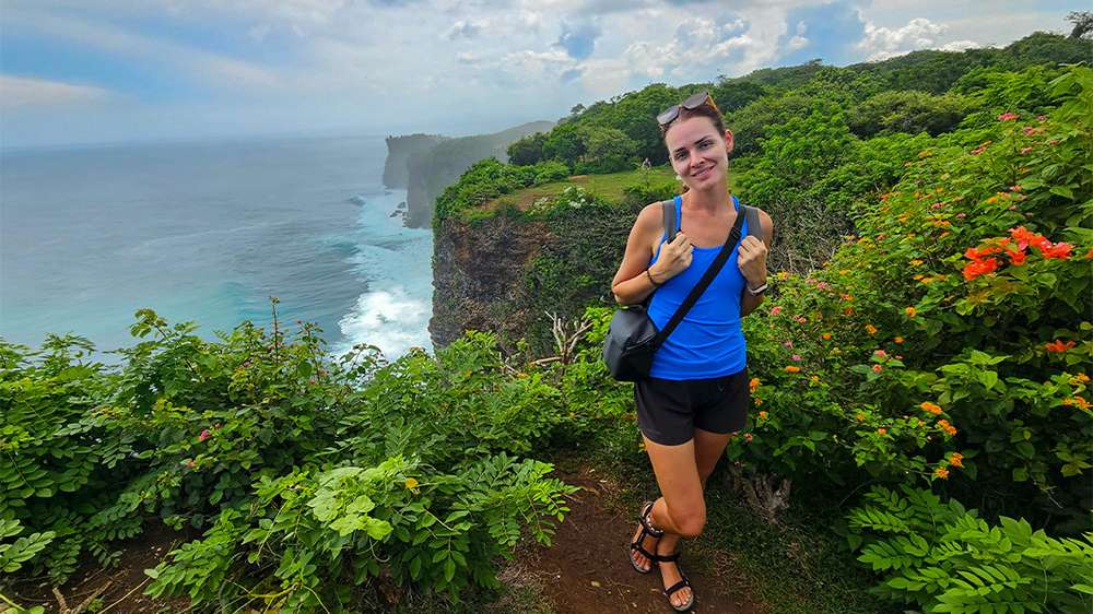 karang boma cliff uluwatu bali indonesia