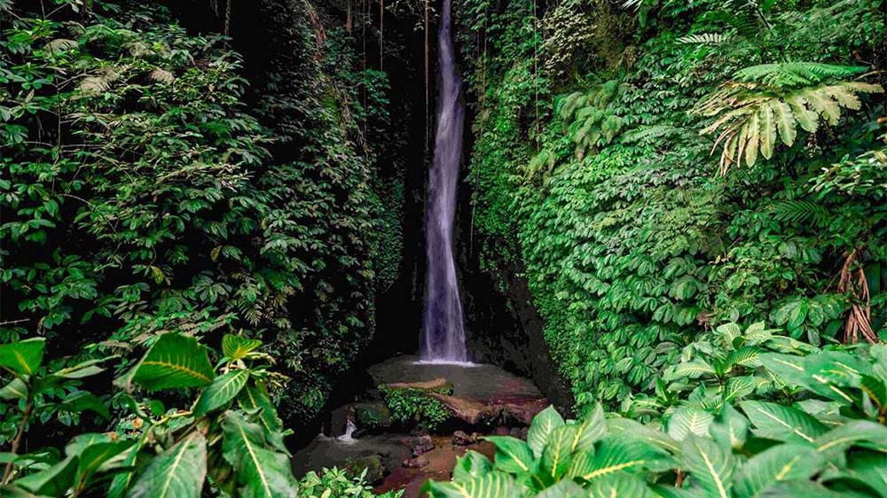leke leke waterfall north bali indonesia