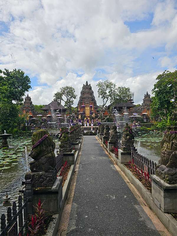 ubud water palace bali indonesia