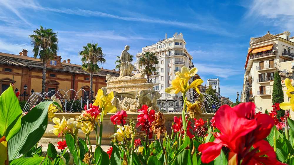 Fuente de Híspalis de Puerta de Jerez seville