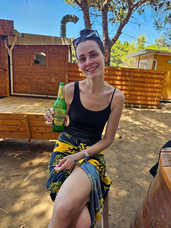 njive beach bar cape kamenjak