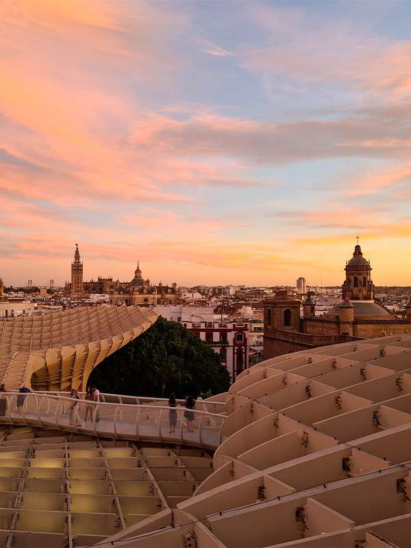 setas de seville sunset watching 2