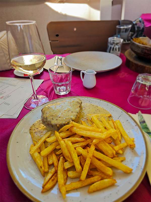 steak at konoba jure in rovinj