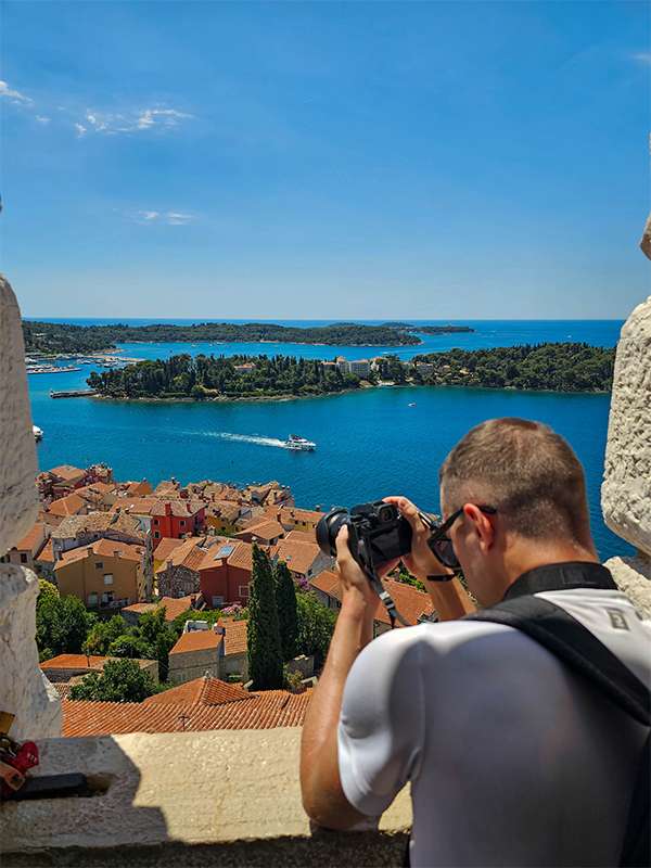 view from St. Euphemi's bell tower