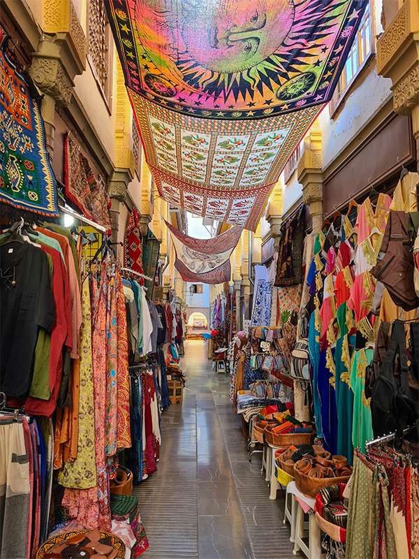 Alcaicería silk and spice market granada spain