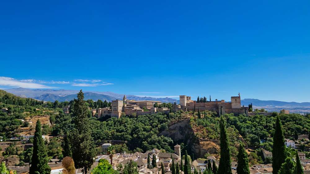Granada alhambra views from Mirador de San Nicolás