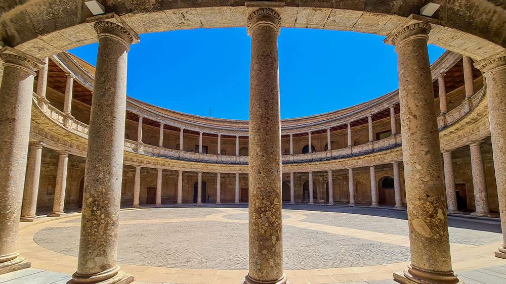 Palace of Charles V at Alhambra Granada_2