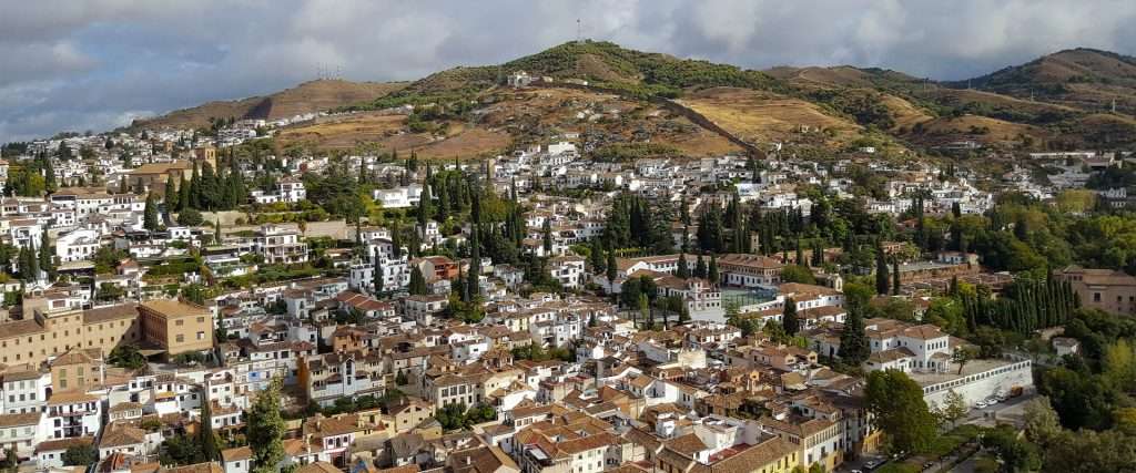 granada city view from mirador