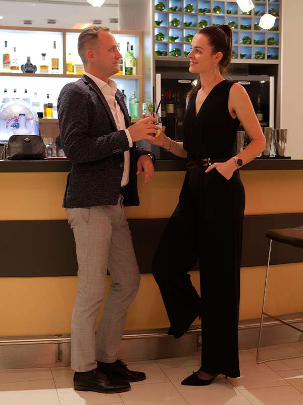 cocktails at imola hotel platan, eger, hungary