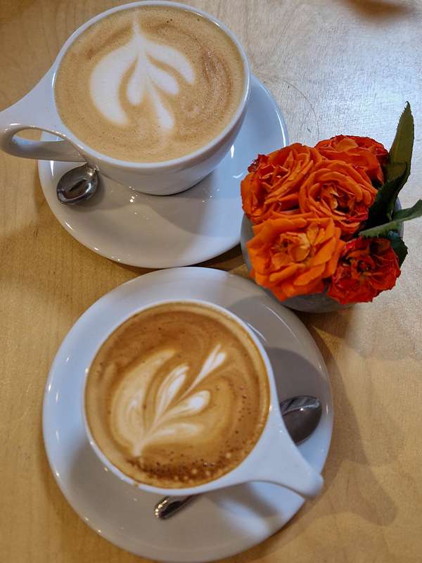 coffee at espresso embassy budapest, hungary
