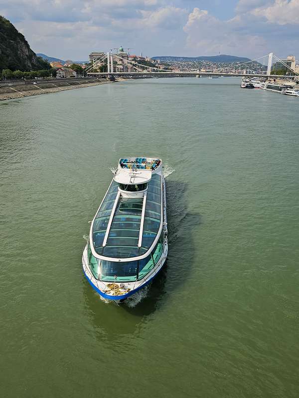 danube cruise in budapest, hungary