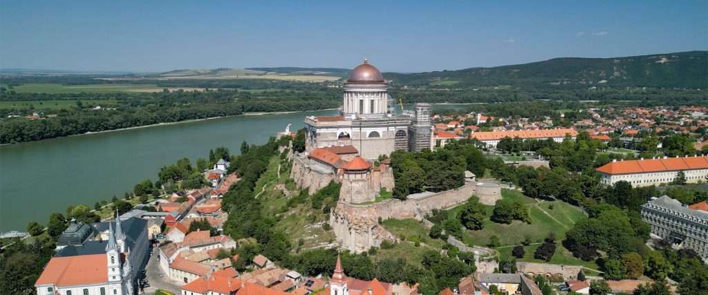 esztergom basilica at the danube bend in hungary
