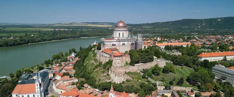 esztergom basilica at the danube bend in hungary
