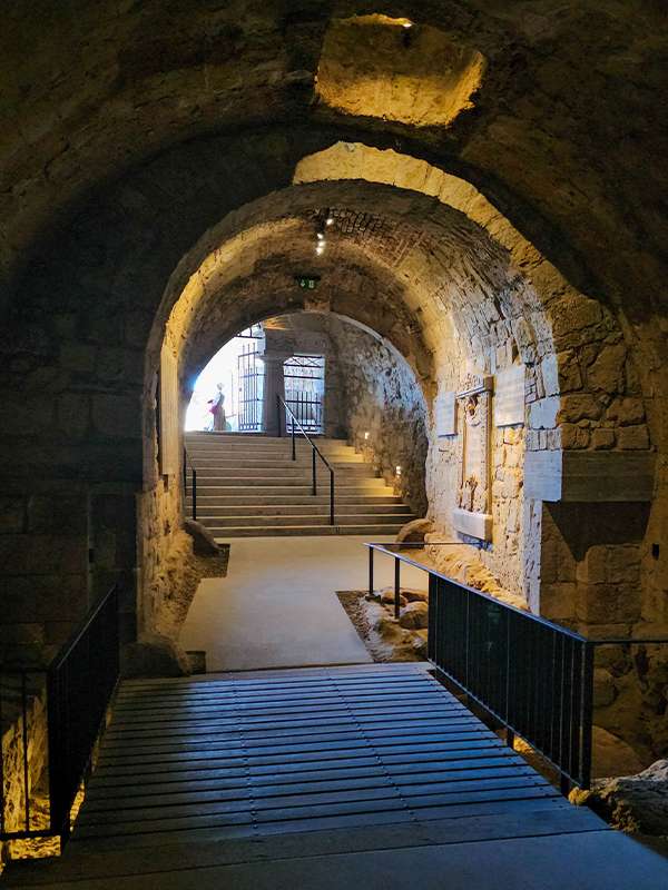 kazamata, eger castle, hungary