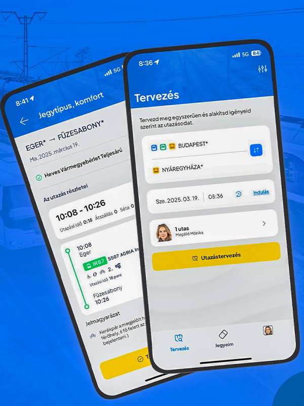 mav app for train and bus tickets in hungary
