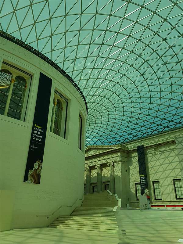 british museum in london, england