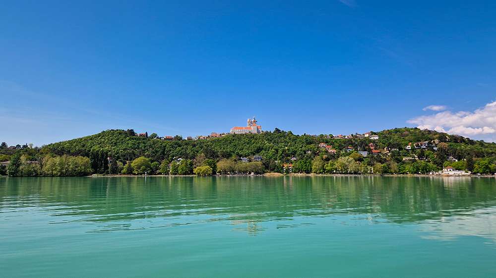 tihany peninsula, tihany abbey, balaton, hungary