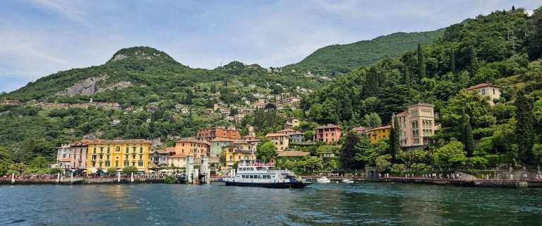 bellagio lake view, lake como, italy