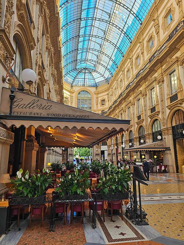 galleria vittorio emanuele II in milan, italy