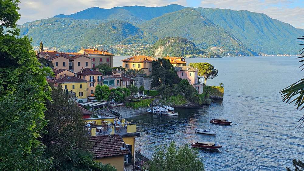 varenna in the morning, before the crowd arrives, lake como, italy