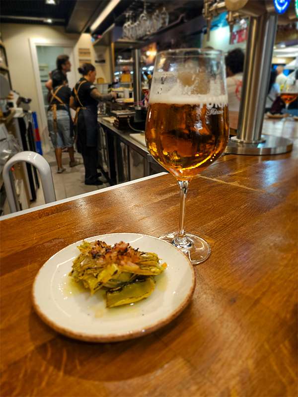 barra central at mercado central, alicante