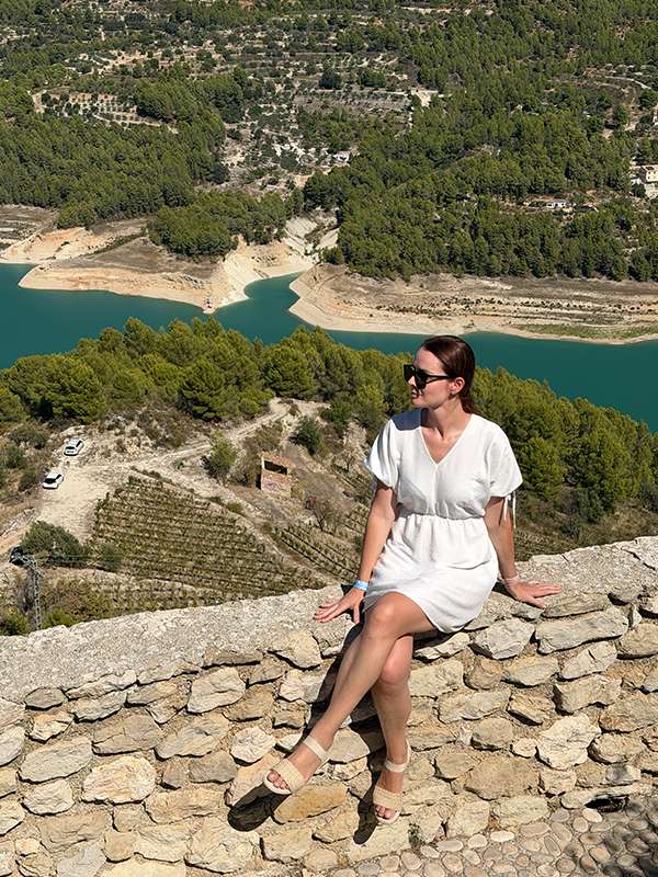 guadalest reservoir, spain