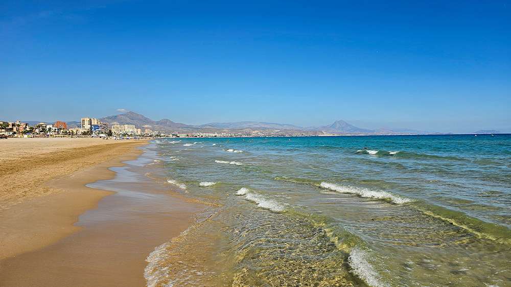 san juan beach, alicante, spain